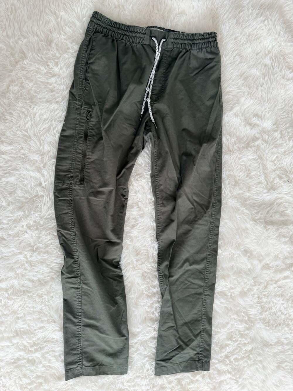 Jetty Session Stretch Jogger Pants Olive Green